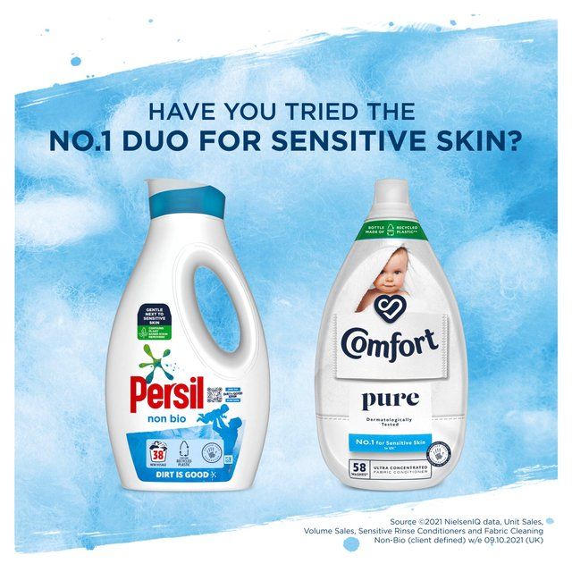 Persil Fabric Cleaning Washing Powder Non Bio 21 Wash    1.05kg