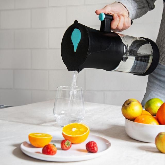 Phox Water V2 - 2.2L Glass Water Filter Jug &amp;amp; 3 Month Clean Filter Pack