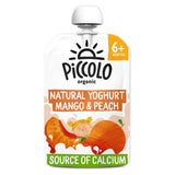 Piccolo Organic natural yoghurt stage 1 mango &amp;amp; peach 100g