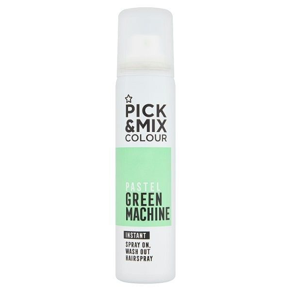 Pick &amp;amp; Mix Temporary Hair Colour Spray Pastel Green 75ml