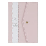 Pigment F&amp;amp;B Journal A5 Pink Faux Leather Notebook
