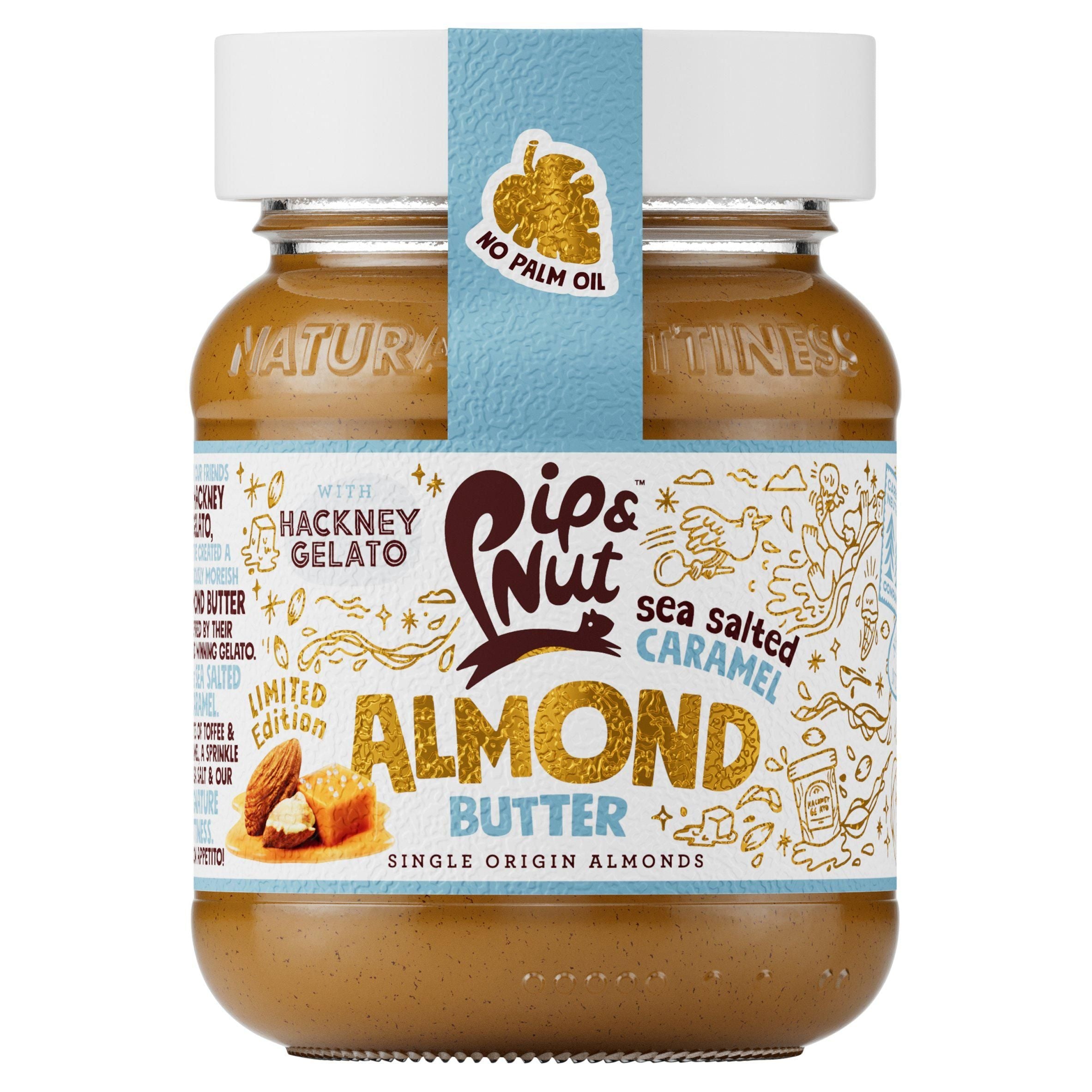 Pip &amp;amp; Nut Sea Salted Caramel Almond Butter, Limited Edition 170g