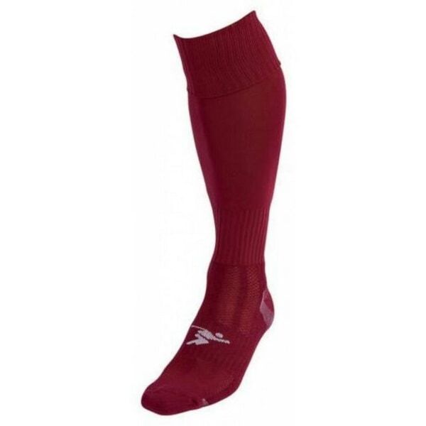 Precision Kids Pro Plain Football Socks (3-6) Maroon / 0.10G