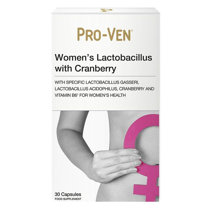 Pro-ven Biotics Women&amp;rsquo;s Lactobacillus With Cranberry 30 Capsules