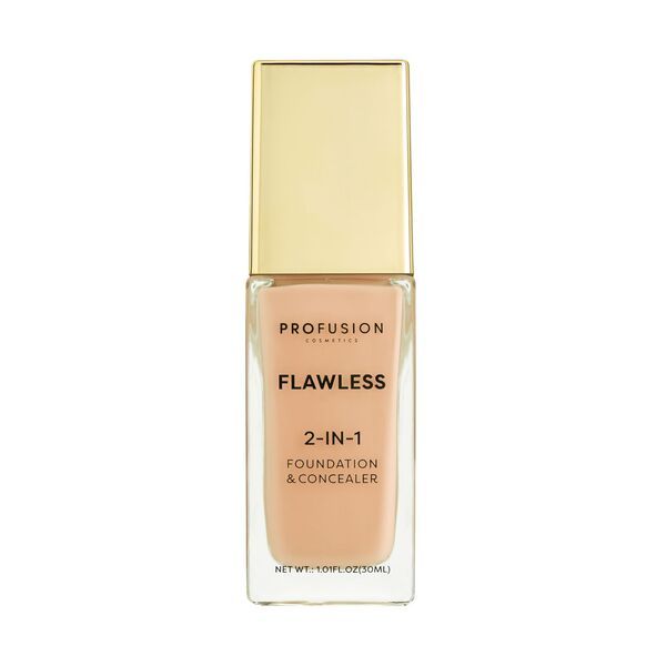 Profusion Cosmetics Flawless 2-IN-1 Foundation | Golden Tan Sand