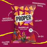 Properchips Barbecue Lentil Chips Sharing Bag