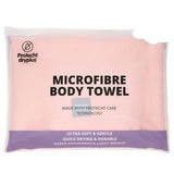 Protecht Dryplus Super Absorbent Body Towel Gossamer Pink Gossamer Pink