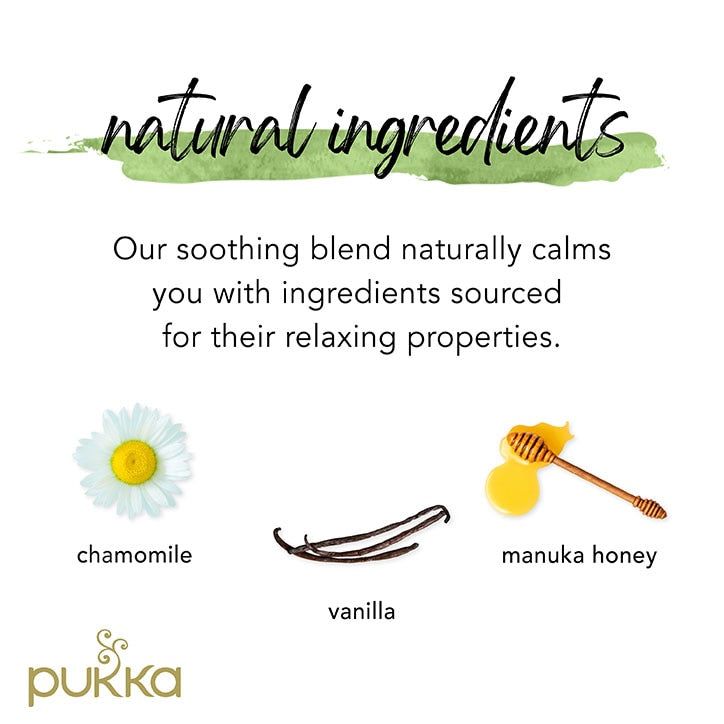 Pukka Chamomile, Vanilla &amp;amp; Manuka Honey 20 Tea Bags