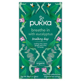 Pukka Organic Breathe In with Eucalyptus 20 Herbal Tea Sachets