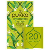 Pukka Tea Lemongrass &amp;amp; Ginger Tea   20 per pack