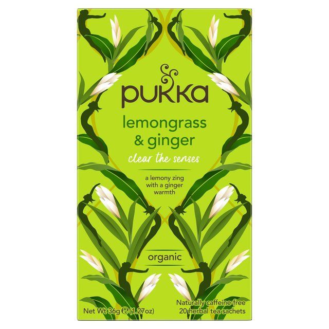 Pukka Tea Lemongrass &amp;amp; Ginger Tea   20 per pack