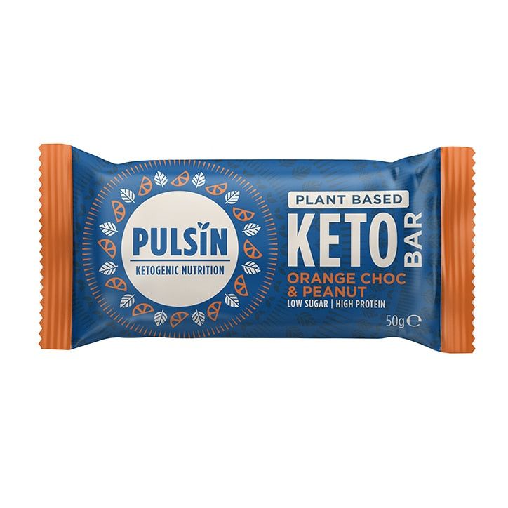 Pulsin Choc Fudge &amp;amp; Peanut Keto Bar 50g