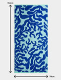 Pure Cotton Coral Beach Towel