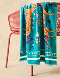 Pure Cotton Mythical Tiger Beach Towel