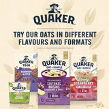 Quaker Oat So Simple Banana Porridge Cereal Sachets   10 per pack