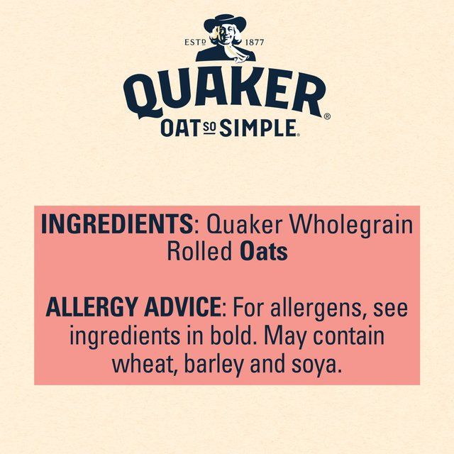 Quaker Oat So Simple Big Bowl Original Porridge Sachets Cereal   6 per pack