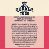 Quaker Porridge to Go Mixed Berries   2 per pack