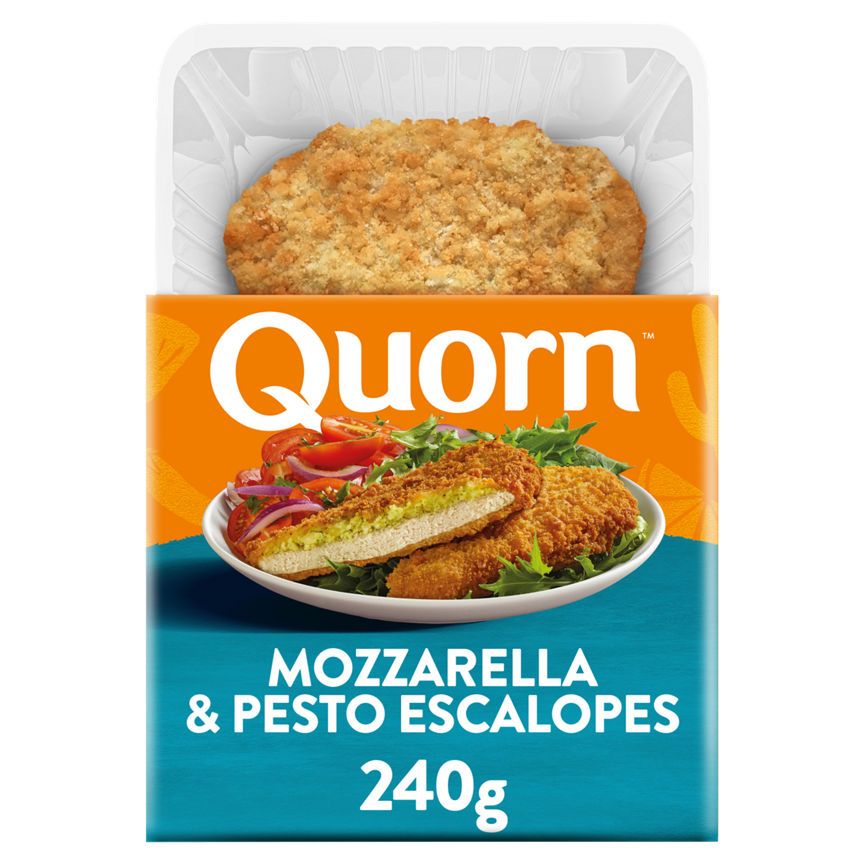 Quorn Vegetarian 2 Mozzarella &amp;amp; Pesto Escalopes