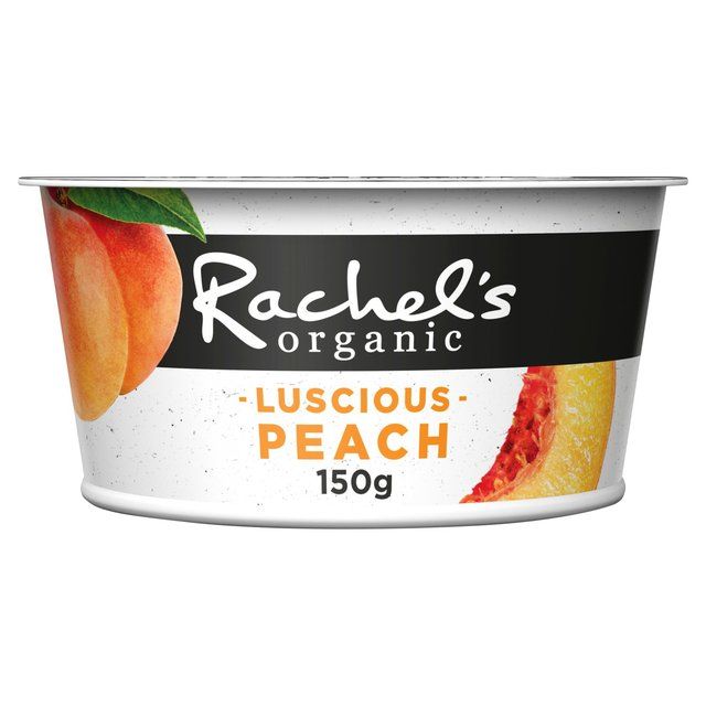 Rachel's Organic Yog Thick &amp;amp; Creamy Forbidden Peach   150g