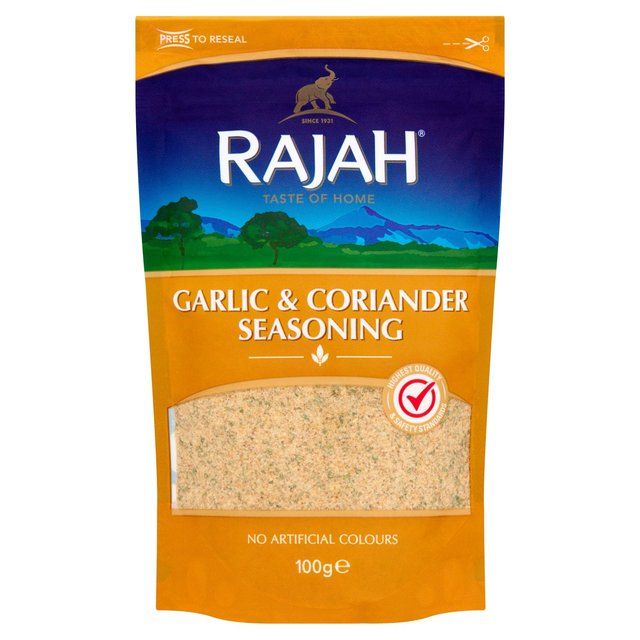 Rajah Spices Garlic &amp;amp; Coriander Seasoning Powder   100g