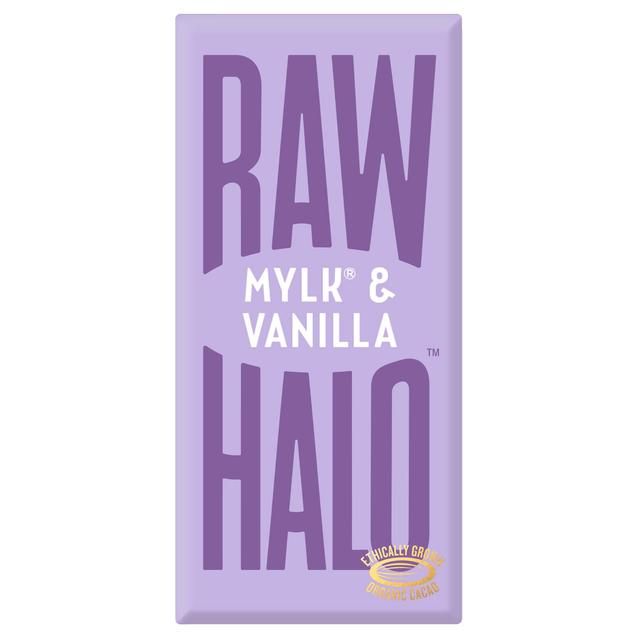 Raw Halo Vegan Mylk &amp;amp; Vanilla Chocolate Bar   70g