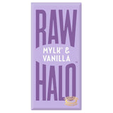 Raw Halo Vegan Mylk &amp;amp; Vanilla Chocolate Bar   70g