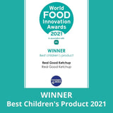 Real Good No Added Sugar Tomato Ketchup Recyclable   310g