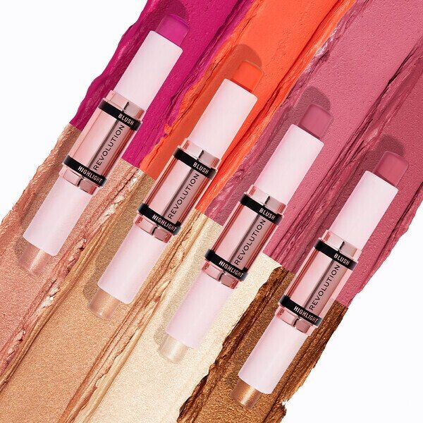 Revolution Blush &amp;amp; Highlight Stick Champagne Shine