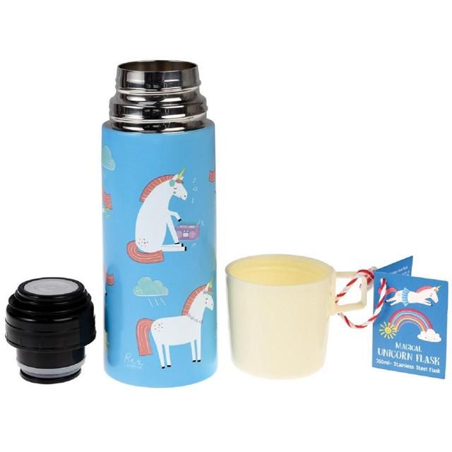 Rex London Unicorn Flask and Cup 350ml