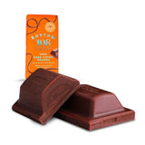 Rhythm 108 Swiss Vegan Dark Cocoa Orange Bar with M'lk Chocolate   100g