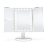 Rio 24 LED Touch Dimmable Makeup Magnification Mirror-White