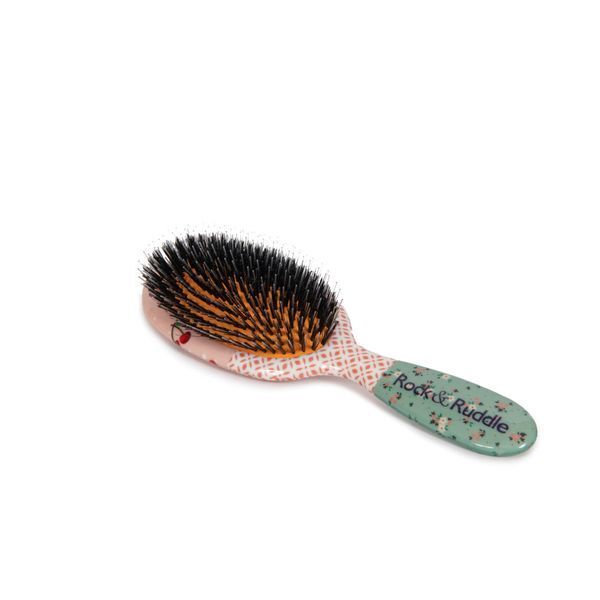 Rock &amp;amp; Ruddle Cherries Large Synthetic Bristle Hairbrush