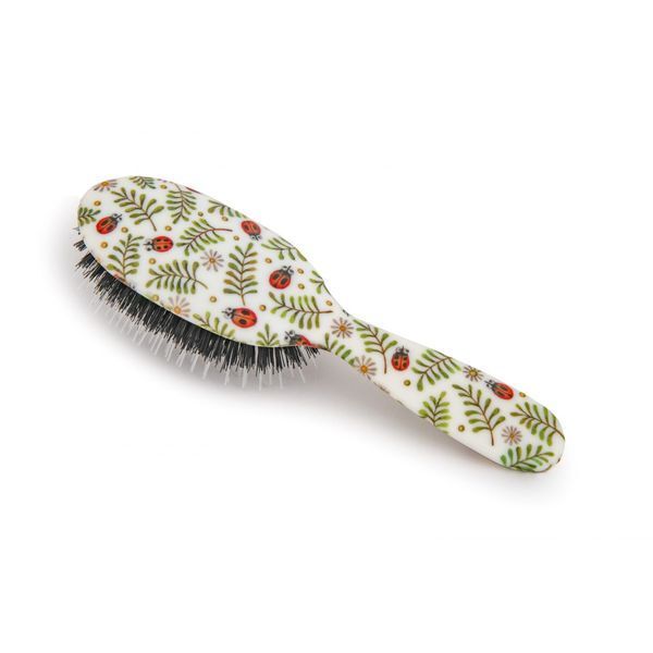 Rock &amp;amp; Ruddle Ladybirds Small Pure Bristle Hairbrush