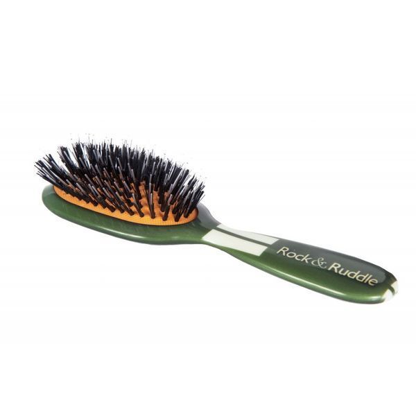 Rock &amp;amp; Ruddle Racing Stripes Large Mix Bristle Hairbrush