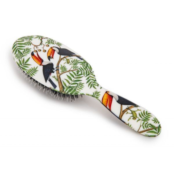 Rock &amp;amp; Ruddle Toucans Large Pure Bristle Hairbrush