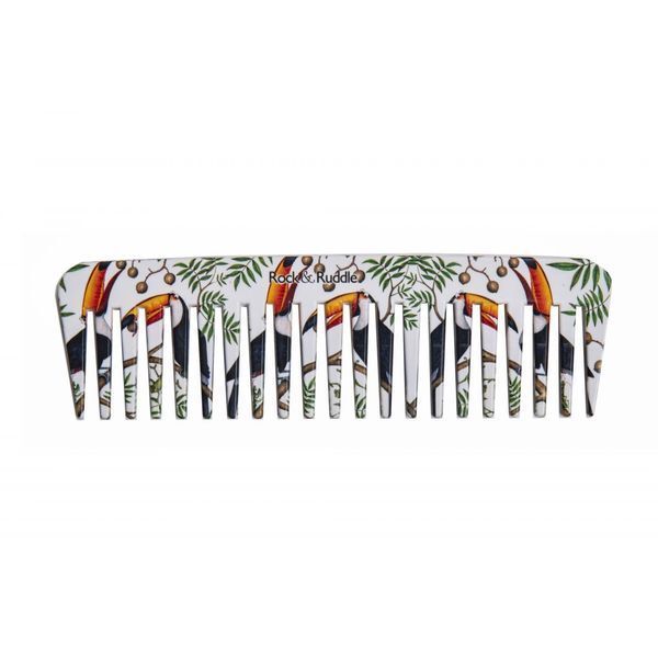 Rock &amp;amp; Ruddle Toucans Wide Tooth Comb