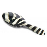 Rock &amp;amp; Ruddle Zebra Print Large Pure Bristle Hairbrush