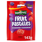 Rowntree's Fruit Pastilles Strawberry &amp;amp; Blackcurrant Sweets Sharing Pouch