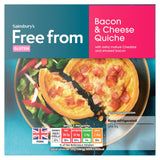 Sainsbury's Free From Cheese &amp;amp; Bacon Quiche 170g