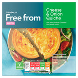 Sainsbury's Free From Cheese &amp;amp; Onion Quiche 170g