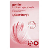 Sainsbury's Gentle Tumble Dryer Sheets Loads x40