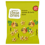 Sainsbury's Little Ones Organic Cheese &amp;amp; Herb Stars 12+ Months 12g