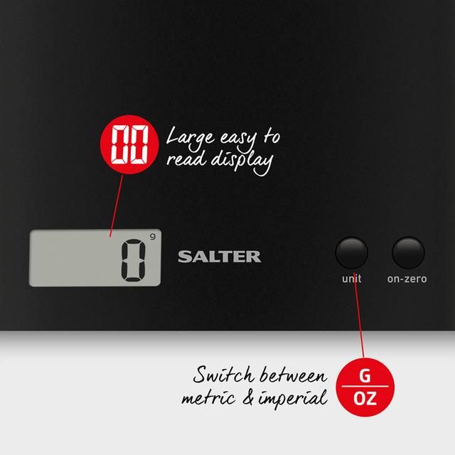 Salter Arc Scale - Black