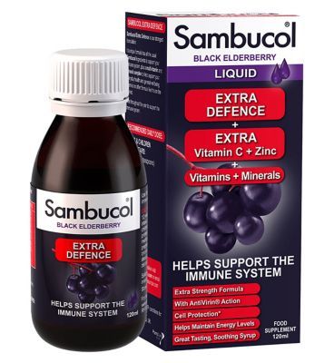 Sambucol Liquid Extra Defence - 120ml