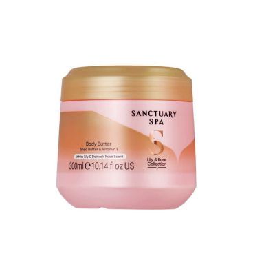 Sanctuary Spa Lily &amp;amp; Rose Collection Body Butter 300ml