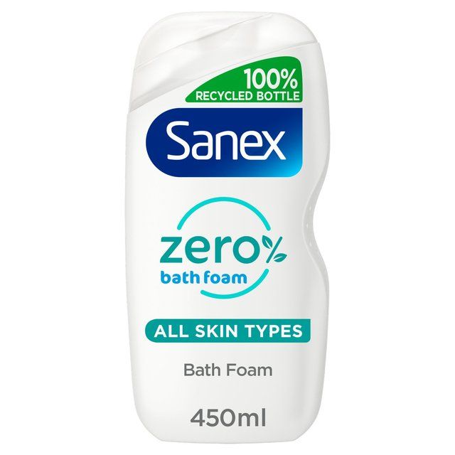 Sanex Zero % Normal Skin Bubble Bath Cream   450ml