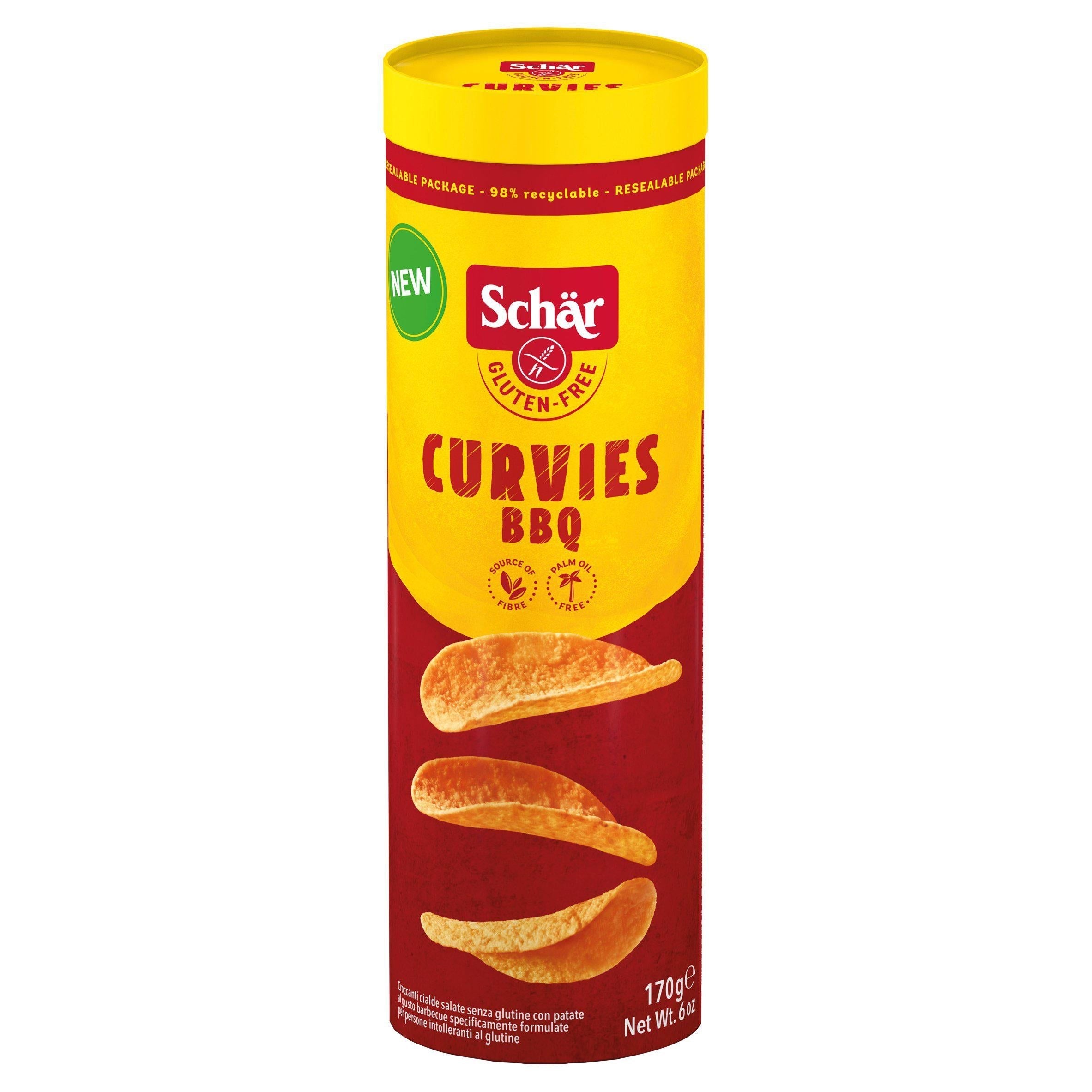 Sch&amp;auml;r Gluten Free Curvies BBQ 170g