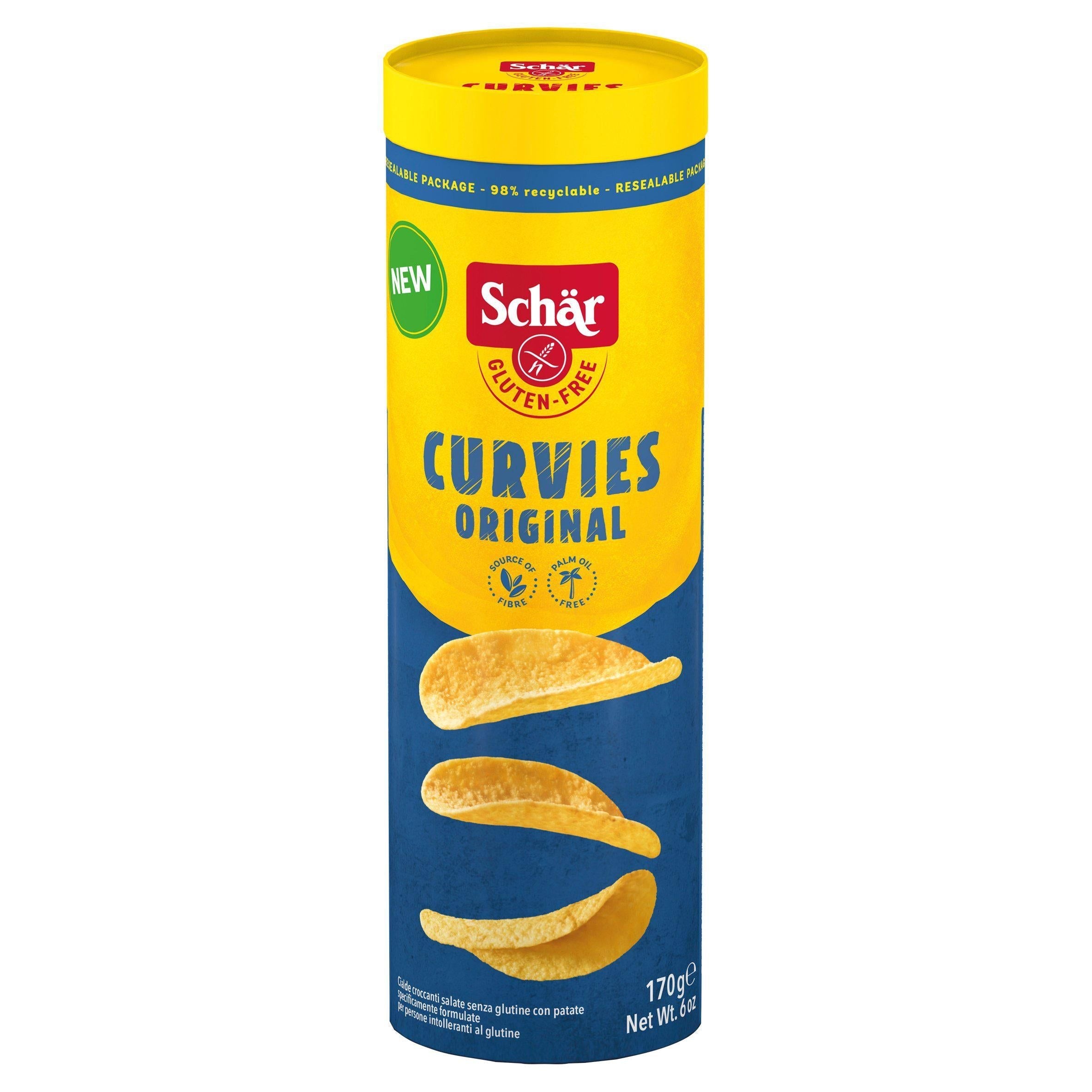 Sch&amp;auml;r Gluten Free Curvies Original 170g