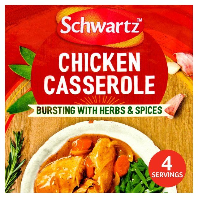 Schwartz Chicken Casserole Recipe Mix   36g