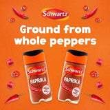 Schwartz Ground Paprika Jar   40g